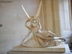 Escultura de Antonio Canova, artista neoclassicista italiano, a mitologia grega de Cupido e Psiqu. <br><br/> Palavras-chave: relaes culturais, escultura, neoclassicismo, Itlia, mitologia grega, Cupido e Psiqu.